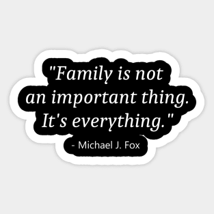 International Day of Families Sticker